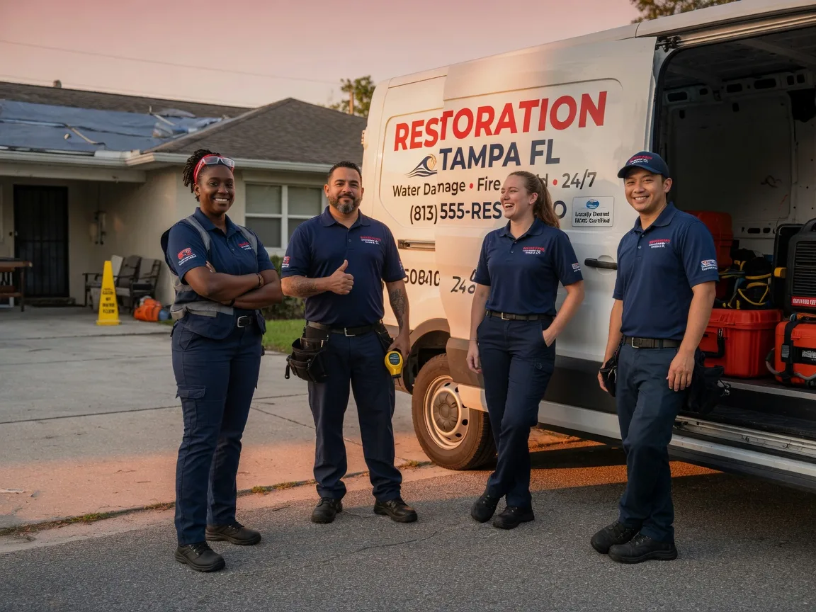 Water Damage Restoration company in Fremont, MI
